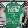 FK®️| ÁO THUN NGẮN TAY CỔ TRÒN COTTON IN HÌNH KTS RÁCH ĐÍNH ĐÁ DUAA FK33