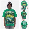 FK®️| ÁO THUN NGẮN TAY CỔ TRÒN COTTON IN HÌNH KTS RÁCH ĐÍNH ĐÁ DUAA FK33