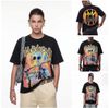 FK®️| ÁO THUN NGẮN TAY CỔ TRÒN COTTON IN HÌNH KTS ĐÍNH ĐÁ FK43