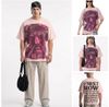 FK®️| ÁO THUN NGẮN TAY CỔ TRÒN COTTON IN HÌNH KTS ĐÍNH ĐÁ FK35