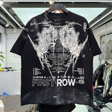 FK®️| ÁO THUN NGẮN TAY CỔ TRÒN COTTON IN HÌNH KTS ĐÍNH ĐÁ FK51