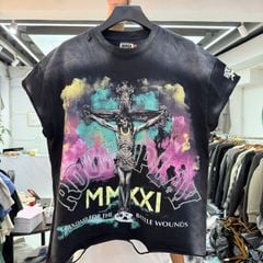 FK®️| ÁO THUN NGẮN TAY CỔ TRÒN COTTON IN HÌNH KTS ĐÍNH ĐÁ FK48