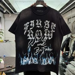 FK®️| ÁO THUN NGẮN TAY CỔ TRÒN COTTON IN HÌNH KTS ĐÍNH ĐÁ FK47