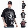 FK®️| ÁO THUN NGẮN TAY CỔ TRÒN COTTON IN HÌNH KTS ĐÍNH ĐÁ FK44