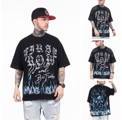 FK®️| ÁO THUN NGẮN TAY CỔ TRÒN COTTON IN HÌNH KTS ĐÍNH ĐÁ FK47