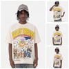 FK®️| ÁO THUN NGẮN TAY CỔ TRÒN COTTON IN HÌNH KTS ĐÍNH ĐÁ FK52