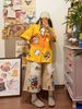 WES®️| ÁO SƠ MI NGẮN TAY THÊU HỌA TIẾT HOẠT HÌNH SHINCHAN UNISEX 5241