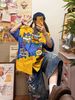 WES®️| ÁO SƠ MI NGẮN TAY THÊU HỌA TIẾT HOẠT HÌNH SHINCHAN UNISEX 5247