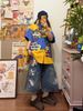 WES®️| ÁO SƠ MI NGẮN TAY THÊU HỌA TIẾT HOẠT HÌNH SHINCHAN UNISEX 5247