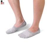 Combo 3 Đôi Tất Giày Lười Nam Cotton, Kháng Khuẩn-Khử Mùi, Chống Tuột Gót Bizmen