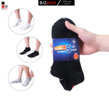 Combo 5 Đôi Vớ-Tất Nam Cổ Ngắn Có Đệm Cổ Chân, Thoáng Khí Bizsock