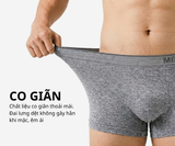 Hộp 3 Quần Boxer Nam Thể Thao Melange Siêu Co Giãn, Thoáng Mát, Mềm Mại - MA.22.12