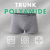 Hộp 3 Quần Boxer Nam Thể Thao Melange Siêu Co Giãn, Thoáng Mát, Mềm Mại - MA.22.12