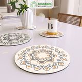Miếng lót cốc nồi BAMBOOO ECO cách nhiệt chống trầy mặt bàn