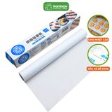 Giấy nến nướng chống dính - chịu nhiệt 220°c BAMBOOO ECO không mùi, chống thấm dầu, hộp có răng cưa