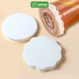 Giấy nến chống tràn 360° túi 500 tờ BAMBOOO ECO dùng cho ly nhựa 1 lần đựng cafe, trà sữa , chè