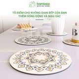 Miếng lót cốc nồi BAMBOOO ECO cách nhiệt chống trầy mặt bàn