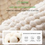 Thảm Khô Nhanh Không Cần Cúi BAMBOOO ECO  Thảm Lau Chân Cho Người Già & Mẹ Bầu