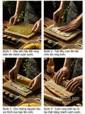 Mành Tre Cuộn Cơm BAMBOOO ECO Dụng CụCuộn Kimbap Dùng Trong Nhà Bếp Gia Đình Nhà Hàng