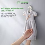 Khăn lau tay treo tường BAMBOO ECO mềm mại, siêu thấm hút, nhanh khô phù hợp cho nhà bếp, phòng tắm