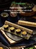 Mành Tre Cuộn Cơm BAMBOOO ECO Dụng CụCuộn Kimbap Dùng Trong Nhà Bếp Gia Đình Nhà Hàng