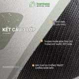 Thảm mặt bếp BAMBOOO ECO thấm hút nhanh, chống trượt dễ lau chùi