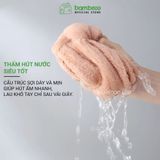 Khăn lau tay treo tường BAMBOO ECO mềm mại, siêu thấm hút, nhanh khô phù hợp cho nhà bếp, phòng tắm