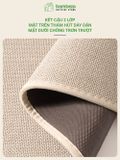 Thảm Lau Chân BAMBOOO ECO Chống Trượt Siêu Thấm Hút Thiết Kế Tinh Tế Cho Mọi Nhà