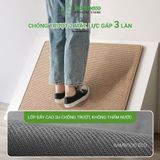 Thảm Lau Chân Hình Gấu BAMBOOO ECO Chống Trượt Siêu Thấm Hút Thiết Kế Tinh Tế Cho Mọi Nhà