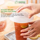 Giấy nến chống tràn 360° túi 500 tờ BAMBOOO ECO dùng cho ly nhựa 1 lần đựng cafe, trà sữa , chè