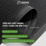 Thảm Cửa Chùi Chân Bambooo Eco Làm Sạch Bụi Nhanh, Chống Trượt Tuyệt Đối, Sang Trọng & Dễ Giặt