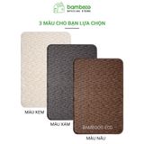 Thảm nhung phòng tắm BAMBOOO ECO – siêu thấm hút, đế cao su chống trượt, nhanh khô