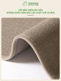 Thảm Lau Chân BAMBOOO ECO Chống Trượt Siêu Thấm Hút Thiết Kế Tinh Tế Cho Mọi Nhà
