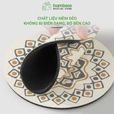 Miếng lót cốc nồi BAMBOOO ECO cách nhiệt chống trầy mặt bàn