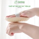 Bông tắm xơ mướp BAMBOOO ECO tự nhiên, tẩy da chết, massage linh hoạt