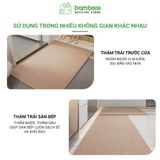 Thảm Lau Chân Hình Gấu BAMBOOO ECO Chống Trượt Siêu Thấm Hút Thiết Kế Tinh Tế Cho Mọi Nhà