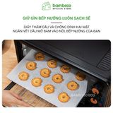 Giấy nến nướng chống dính - chịu nhiệt 220°c BAMBOOO ECO không mùi, chống thấm dầu, hộp có răng cưa