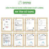 Giấy nến chống tràn 360° túi 500 tờ BAMBOOO ECO dùng cho ly nhựa 1 lần đựng cafe, trà sữa , chè