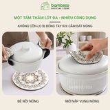 Miếng lót cốc nồi BAMBOOO ECO cách nhiệt chống trầy mặt bàn