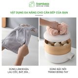 Khăn lau tay treo tường BAMBOO ECO mềm mại, siêu thấm hút, nhanh khô phù hợp cho nhà bếp, phòng tắm