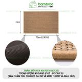 Thảm bếp 2024 sợi dệt thấm nước nhanh BAMBOOO ECO thảm trải sàn nhà bếp chống trơn trượt bằng cao su