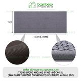 Thảm bếp 2024 sợi dệt thấm nước nhanh BAMBOOO ECO thảm trải sàn nhà bếp chống trơn trượt bằng cao su