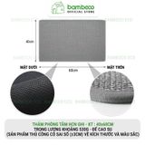 Thảm Lau Chân BAMBOOO ECO Chống Trượt Siêu Thấm Hút Thiết Kế Tinh Tế Cho Mọi Nhà