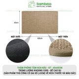 Thảm Lau Chân BAMBOOO ECO Chống Trượt Siêu Thấm Hút Thiết Kế Tinh Tế Cho Mọi Nhà