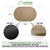 Thảm Lau Chân BAMBOOO ECO Chống Trượt Siêu Thấm Hút Thiết Kế Tinh Tế Cho Mọi Nhà