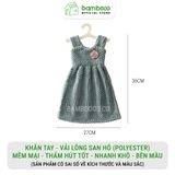 Khăn lau tay treo tường BAMBOO ECO mềm mại, siêu thấm hút, nhanh khô phù hợp cho nhà bếp, phòng tắm
