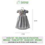 Khăn lau tay treo tường BAMBOO ECO mềm mại, siêu thấm hút, nhanh khô phù hợp cho nhà bếp, phòng tắm