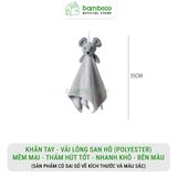 Khăn lau tay treo tường BAMBOO ECO mềm mại, siêu thấm hút, nhanh khô phù hợp cho nhà bếp, phòng tắm