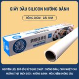 Giấy nến nướng chống dính - chịu nhiệt 220°c BAMBOOO ECO không mùi, chống thấm dầu, hộp có răng cưa