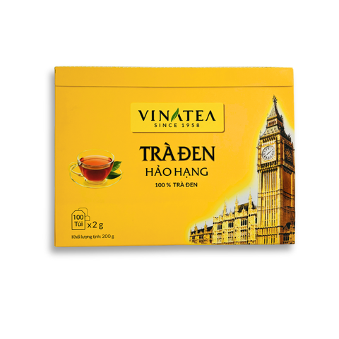Trà Đen Hảo Hạng Túi Lọc 200g Nhãn Vàng